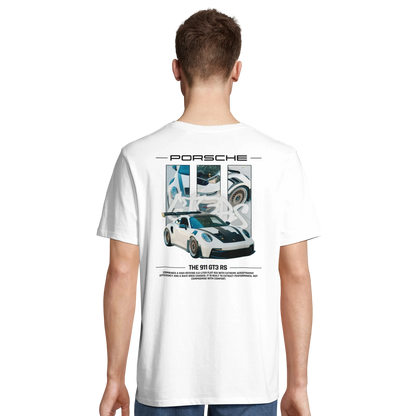 Porsche GT3 RS T-Shirt Weiss