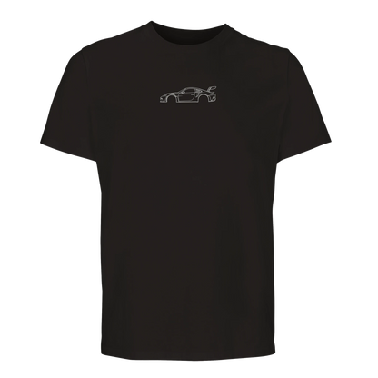 No Risk No Porsche T-Shirt Schwarz