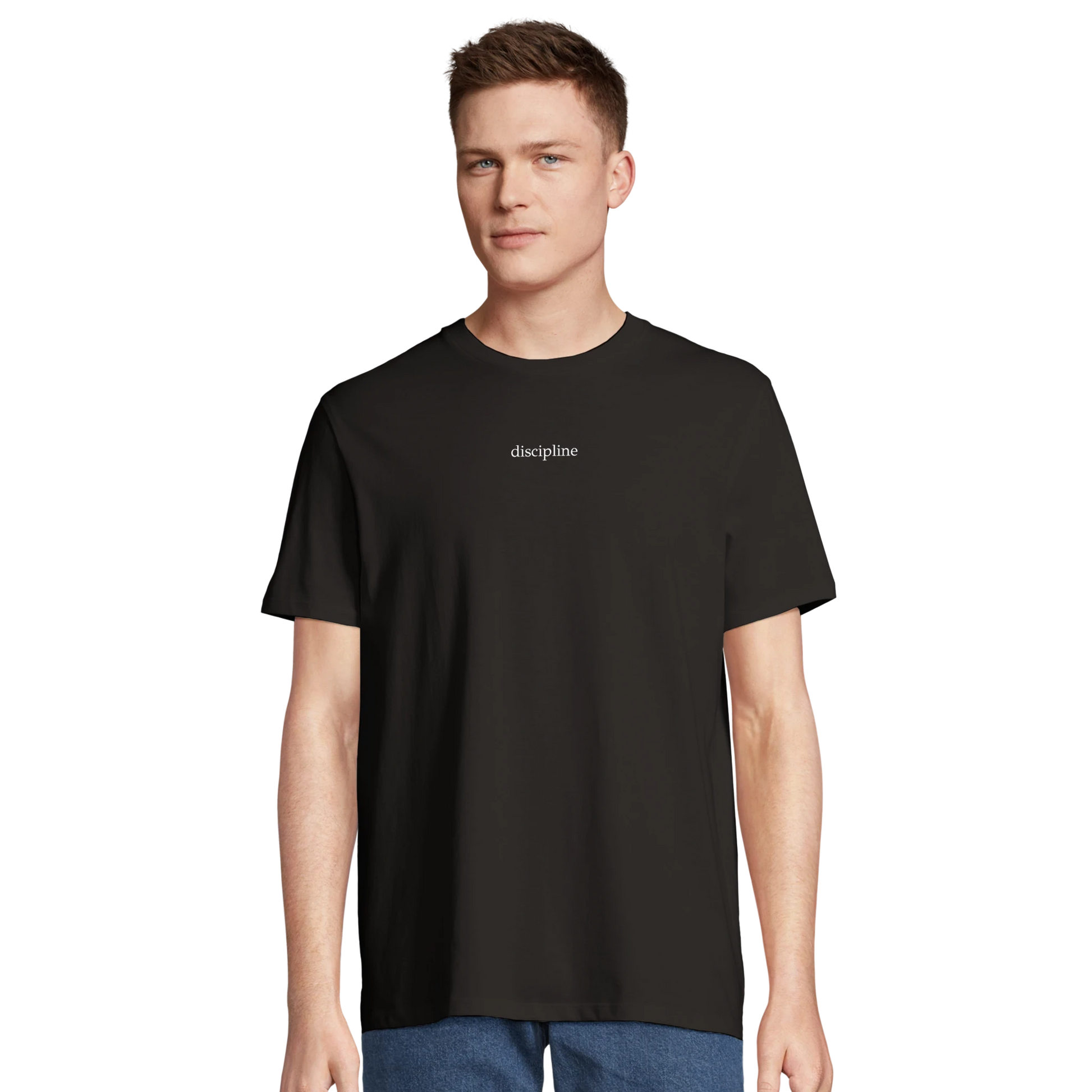 Discipline T-Shirt Schwarz – Produktansicht 4
