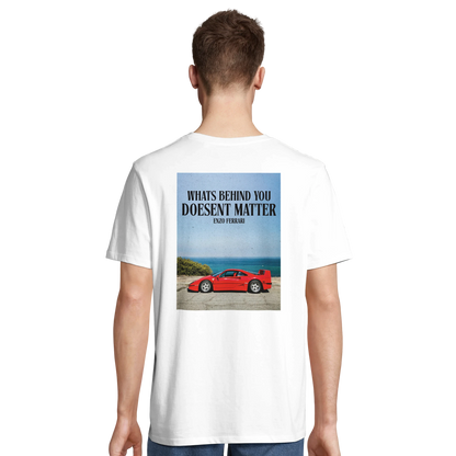 Enzo Ferrari T-Shirt Weiss