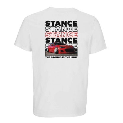 Subaru BRZ Stance T-Shirt Weiss