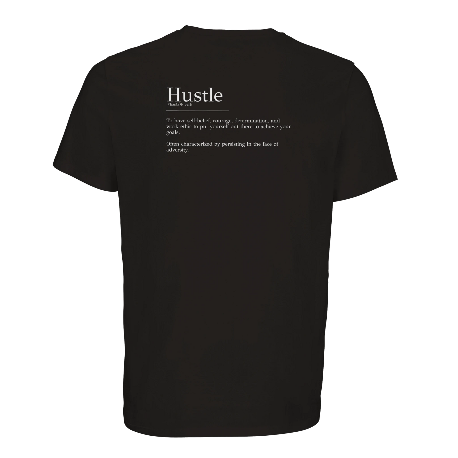 Hustle T-Shirt Schwarz – Produktansicht 2